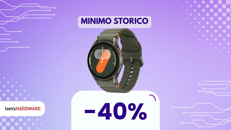 Immagine di Acquisto sicuro e risparmio garantito: Galaxy Watch7 oggi a -40%