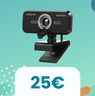 A 25€, è difficile trovare una webcam migliore di questa