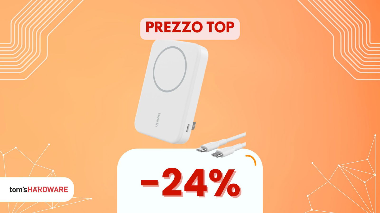 Prova la comodità del MagSafe con questa powerbank, ora al miglior prezzo