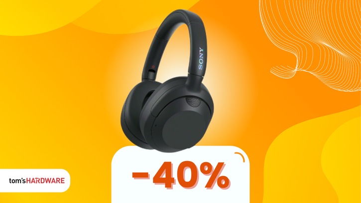 Immagine di SUPER SCONTO del 40% per le cuffie Sony ULT WEAR: oggi a 120€!