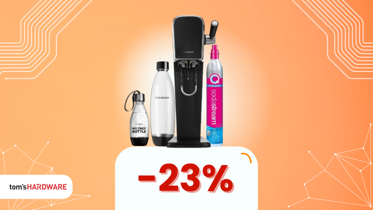 Immagine di Acqua frizzante quando vuoi con Sodastream Art a soli 100€!