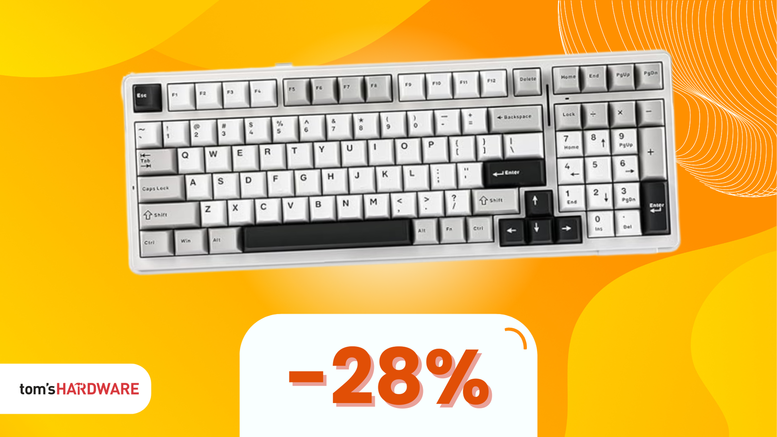 Immagine di Per gaming e prestazioni top: tastiera Epomaker F99 a soli 72€!