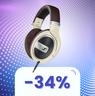 Cuffie Sennheiser HD 599 a 163€: il suono hi-fi incontra l’eleganza!