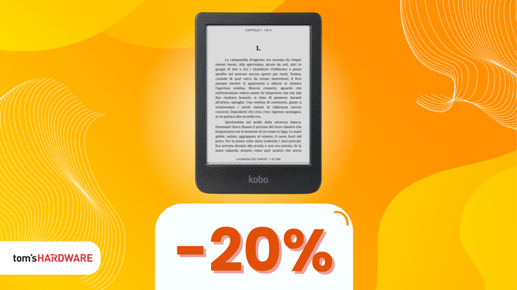 Immagine di Non leggerai più eBook senza Kobo Clara BW, oggi in SUPER OFFERTA!