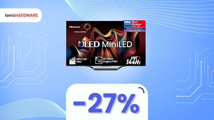 Immagine di AFFARE PAZZESCO: smart TV Hisense con il 27% di SCONTO!