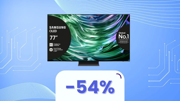 Immagine di Ti serve un muro libero! -54% su questa TV OLED Samsung da 77"