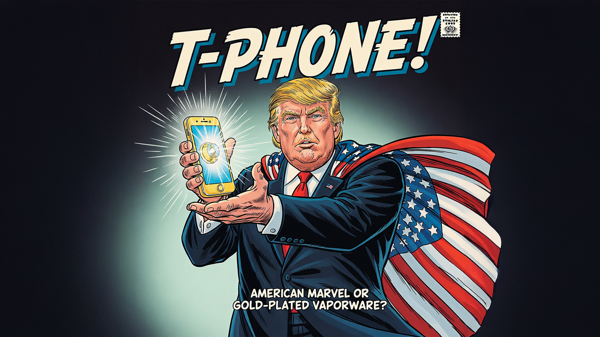 La cinesata più bella che vedrete oggi: lo smartphone di Trump