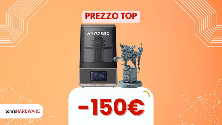 Immagine di La stampante 3D che fa tutto, tranne costare troppo. 150€ di sconto su Amazon