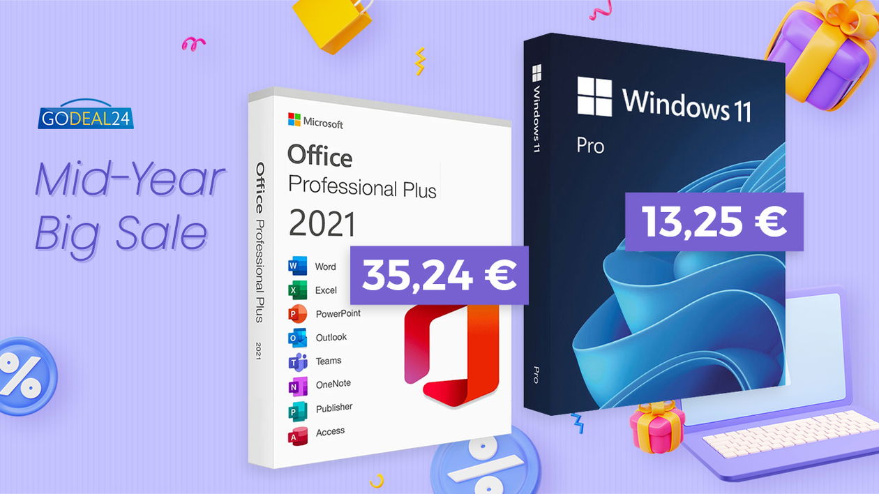 Immagine di I saldi sono già qui! Office 2021 e Windows 11 a vita a partire da 13€