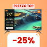 75 pollici, Fire TV e prezzo mini: la smart TV del giorno