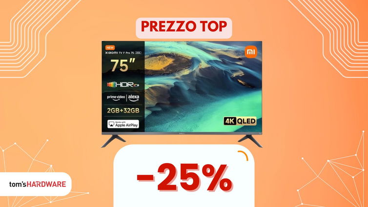 Immagine di 75 pollici, Fire TV e prezzo mini: la smart TV del giorno