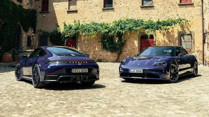 Immagine di Porsche celebra 40 anni in Italia con due modelli