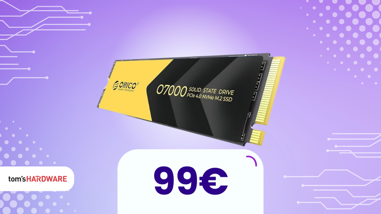 Immagine di SSD da 2TB perfetto per PS5 e PC oggi in offerta a 99€!