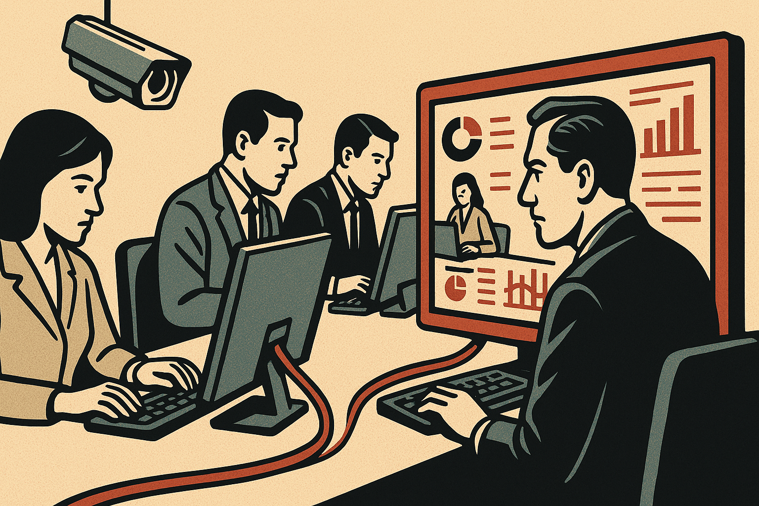 Sorvegliare i lavoratori con l'AI è più semplice ma occhio ai limiti legali