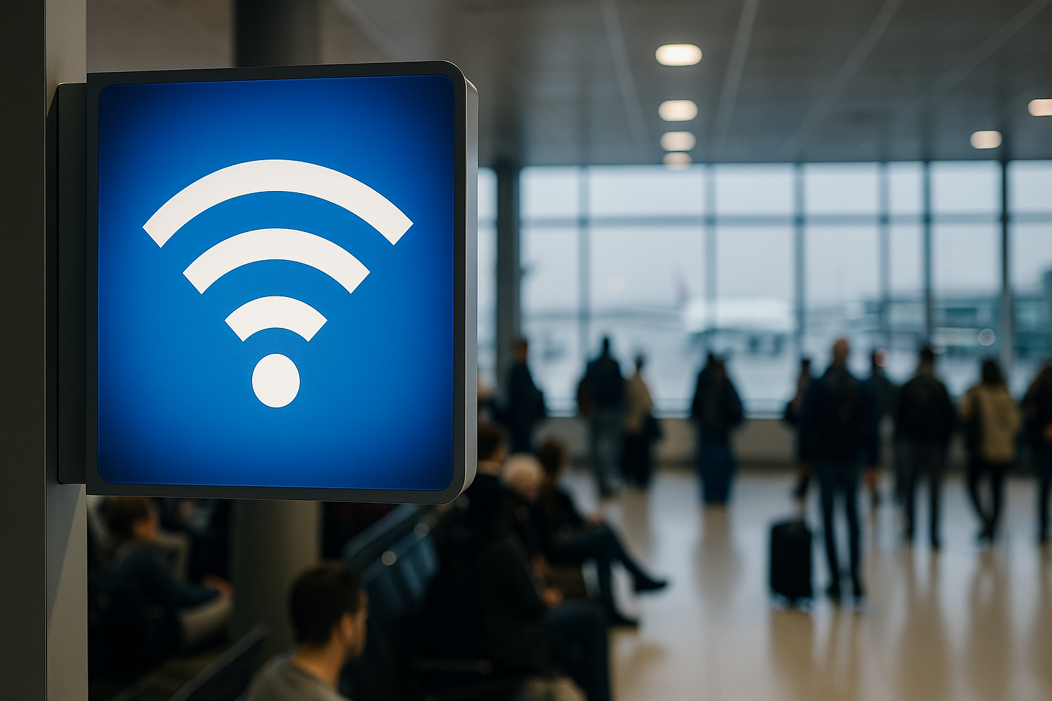 Il modo peggiore di iniziare le vacanze? Usare il WiFi dell'Aeroporto