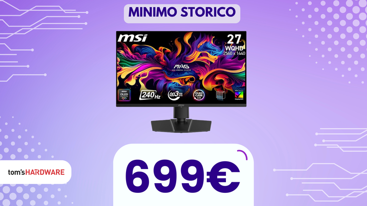 Immagine di MSI MAG 273QP QD‑OLED X24 a PREZZO RECORD: la tua postazione non sarà più la stessa!