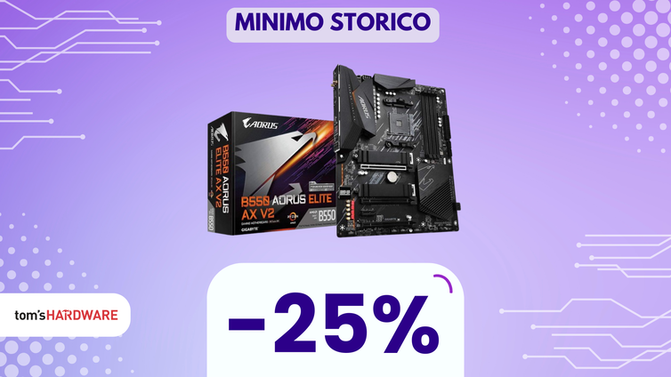Immagine di Gigabyte B550 AORUS Elite AX V2: prestazioni da overclocker al MIGLIOR PREZZO DI SEMPRE!