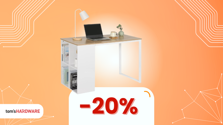 Immagine di Scrivania + libreria = lo spazio perfetto a soli 88€!