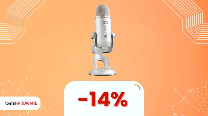 Immagine di Microfono Blue Yeti per le tue stream a prezzo SHOCK! Su Amazon a soli 89€