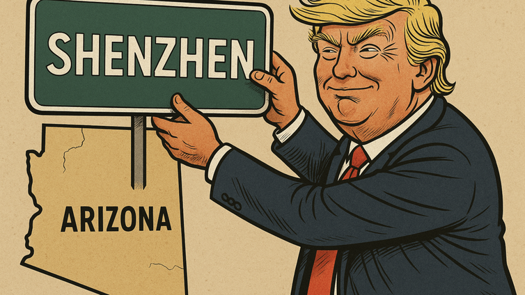 Immagine di Mille miliardi di dollari per trasformare l'Arizona in Shenzen
