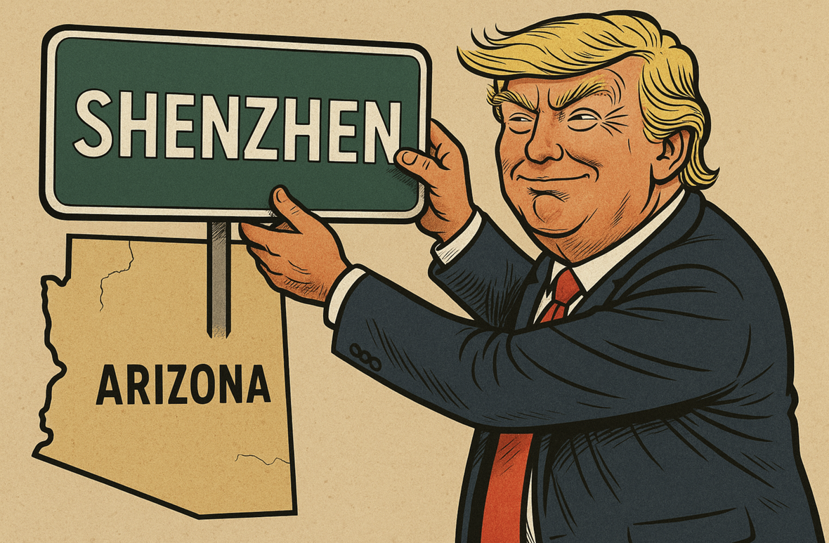 Mille miliardi di dollari per trasformare l'Arizona in Shenzen
