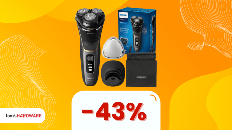 Immagine di Prezzo da Prime Day: Philips serie 3000 scontato del 43%