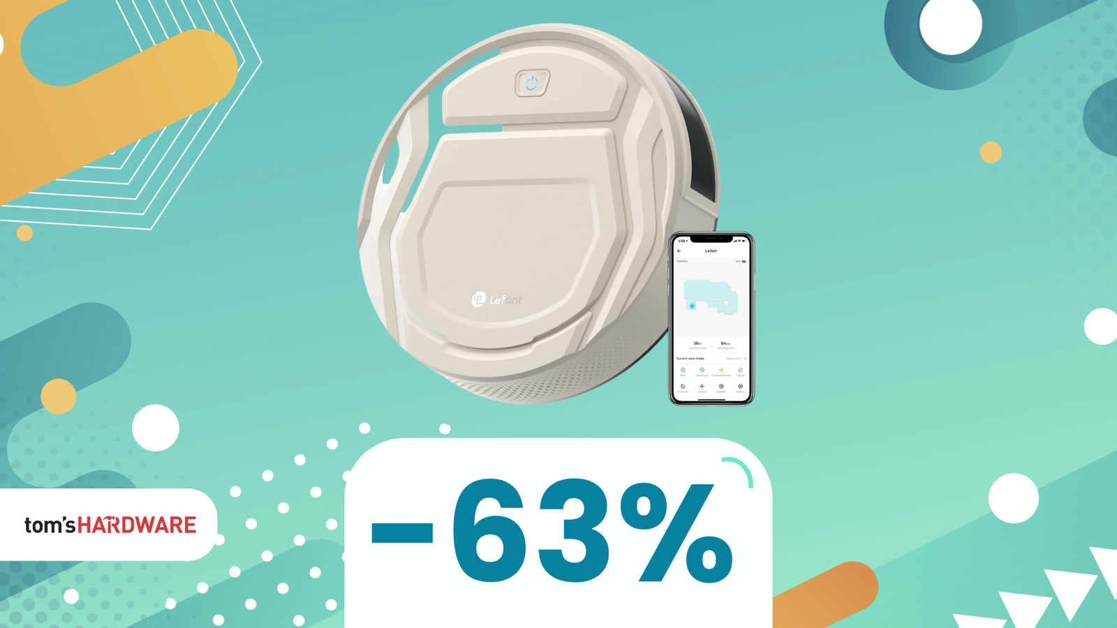 Immagine di Prezzo degno del PRIME DAY? Lefant Robot M210PW in sconto del 63%