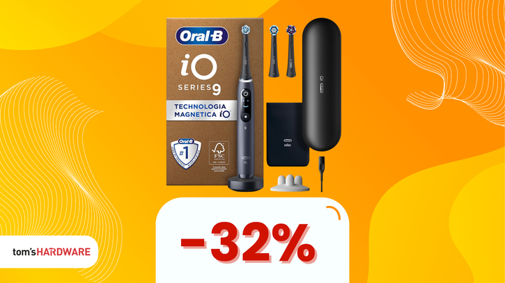 Immagine di Oral-B iO 9, CHE PREZZO! Su Amazon risparmi il 32%