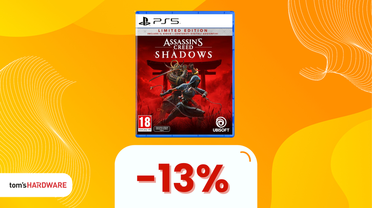 Immagine di Assassin's Creed Shadows Limited Edition in sconto di 10€! Esclusiva Amazon