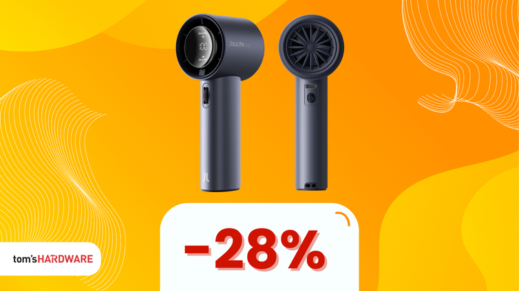 Immagine di Imperdibile Amazon Find: ventilatore portatile potentissimo in OFFERTA a soli 48€!
