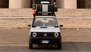 Non è una Panda, non è un Cybertruck: è il Cyberpandino
