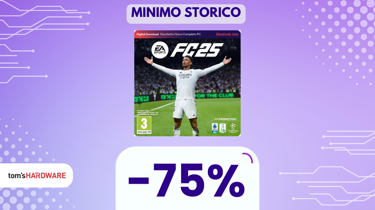 Immagine di EA Sports FC 25 in OFFERTA CLAMOROSA: 75% di SCONTO!