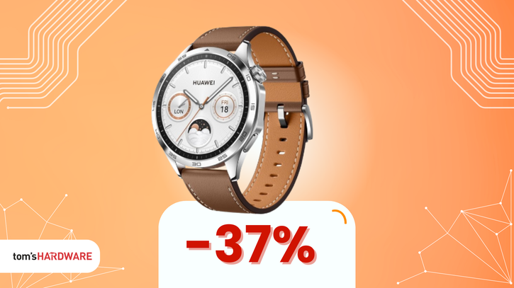 Immagine di Il tempo diventa smart con Huawei Watch GT 4 a 169€!