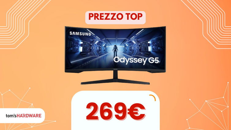 Immagine di Neanche 270€ e ti porti un Samsung Odyssey mozzafiato!