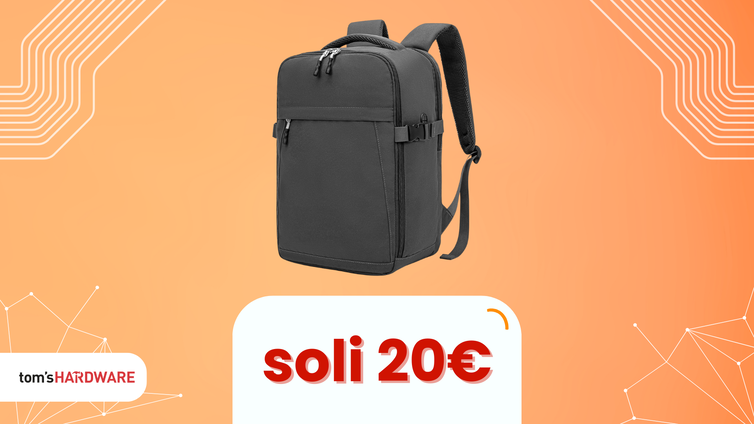 Immagine di #AmazonFinds: Zaino da viaggio perfetto per Ryanair a soli 20€
