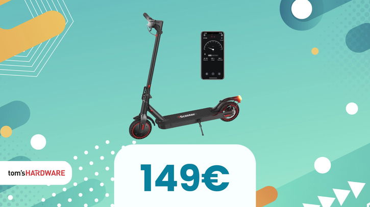 Immagine di 30 km di autonomia a meno di 150€? Sì, con questo monopattino