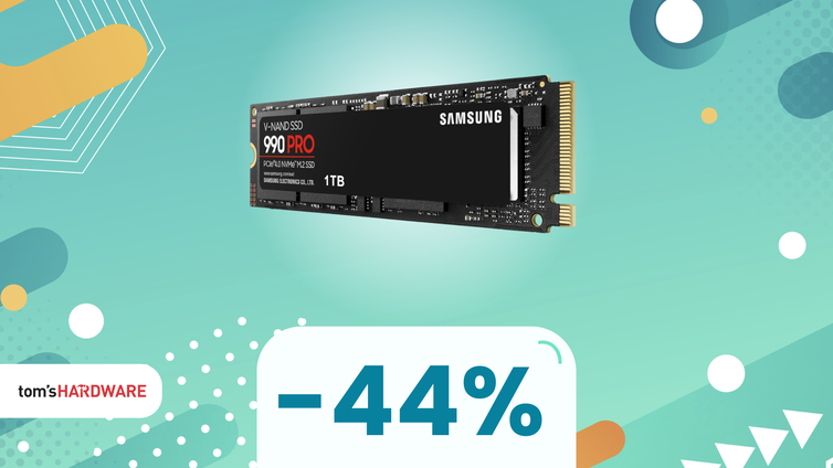 Immagine di Samsung 990 Pro 1 TB in OFFERTA IMPERDIBILE: MENO DI 100€!