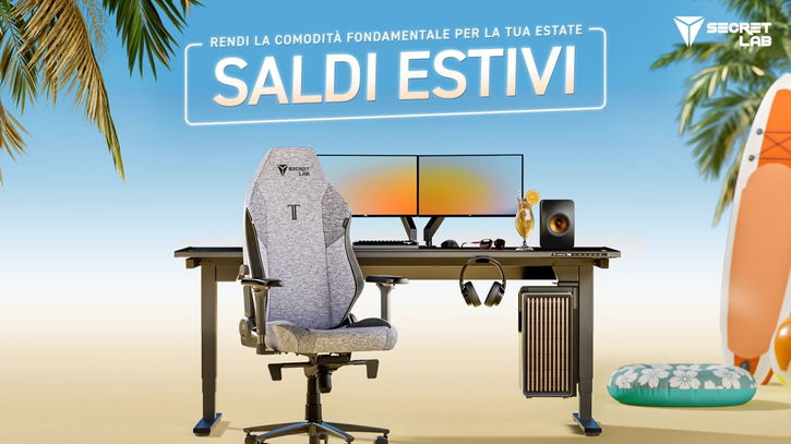 Immagine di Sedie Secretlab scontate: è questa la tua occasione per sederti meglio?