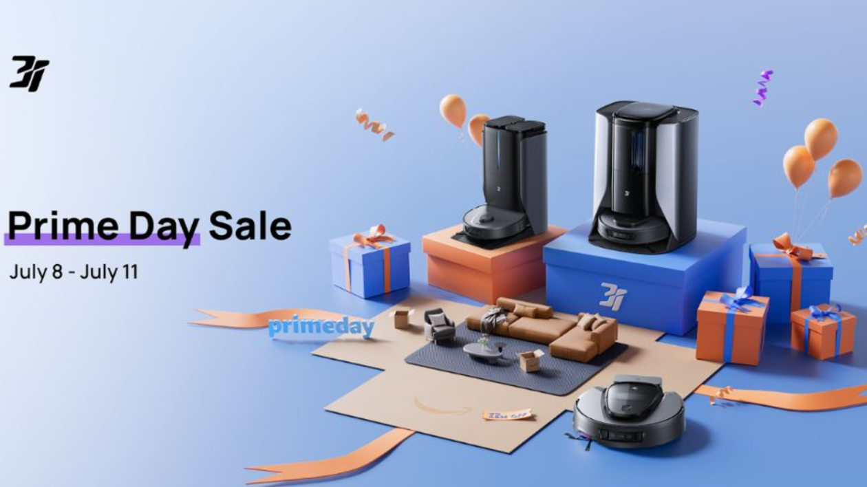 Immagine di 3i presenta le offerte Prime Day 2025 su robot aspirapolvere di punta