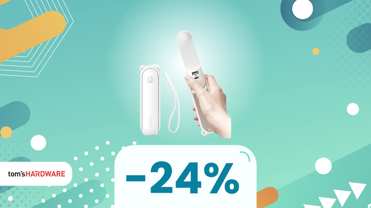 Immagine di Non partire senza questo ventilatore portatile, oggi in SCONTO!