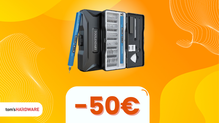 Immagine di Toolendary 55 in 1, il kit con cacciavite elettrico che cercavi, ora a META' PREZZO!