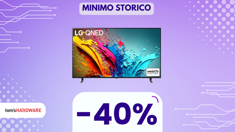 Immagine di IMPOSSIBILE RESISTERE: questa smart TV LG QNED da 65" non è mai costata COSI' POCO!