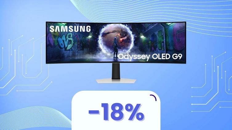 Immagine di QD-OLED su un monitor? È (ovviamente) Samsung, oggi al minimo storico