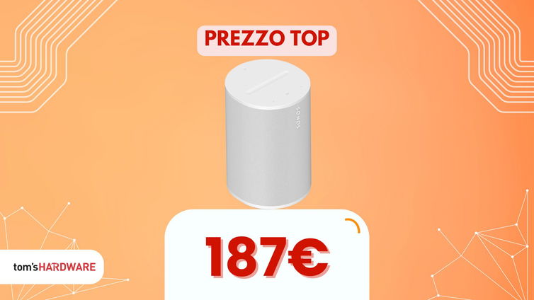 Immagine di Il colore conta: lo smart speaker Sonos bianco ha oltre 40€ di sconto