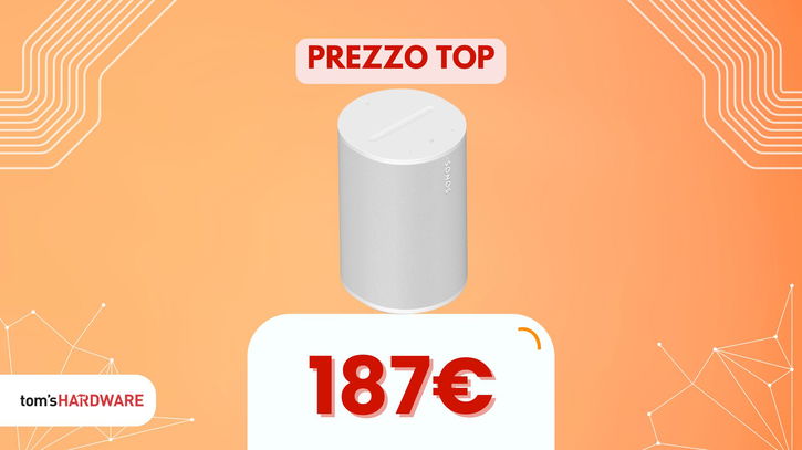 Immagine di Il colore conta: lo smart speaker Sonos bianco ha oltre 40€ di sconto