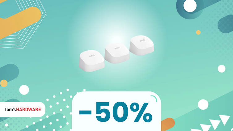Immagine di Addio zone morte: Amazon eero 6 in offerta a META' PREZZO in anticipo sul Prime Day!