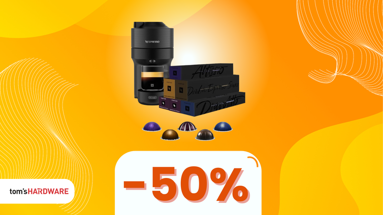 Immagine di AFFARE Prime Day: De Longhi Nespresso Vertuo Pop a META' PREZZO!