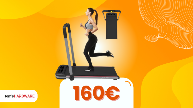 Immagine di Tapis roulant a soli 160€: c'è troppo caldo per correre al parco!