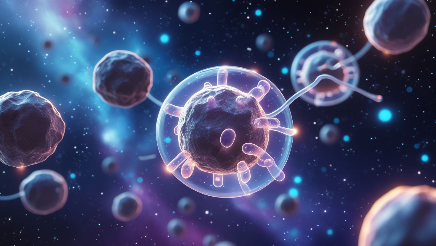 Immagine di Protocelle cosmiche: trovata la chiave della vita