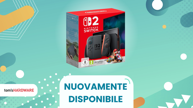 Immagine di Nintendo Switch 2 + Mario Kart World TORNA DISPONBILE su Amazon! Affrettatevi!